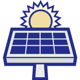 Solar energy icon