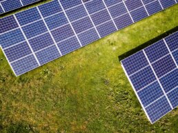 Solar Panels on Farm