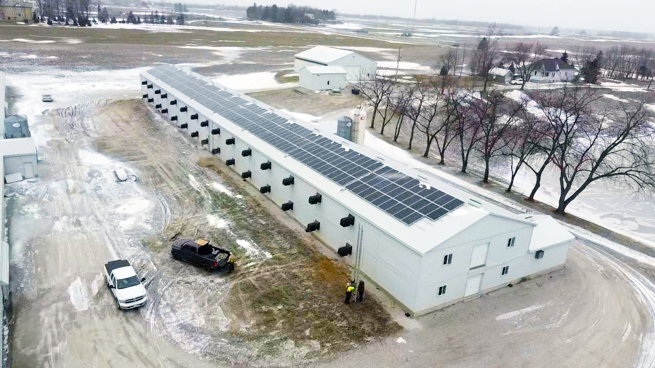 Churchill Farms solar panels, Sarnia, Ontario