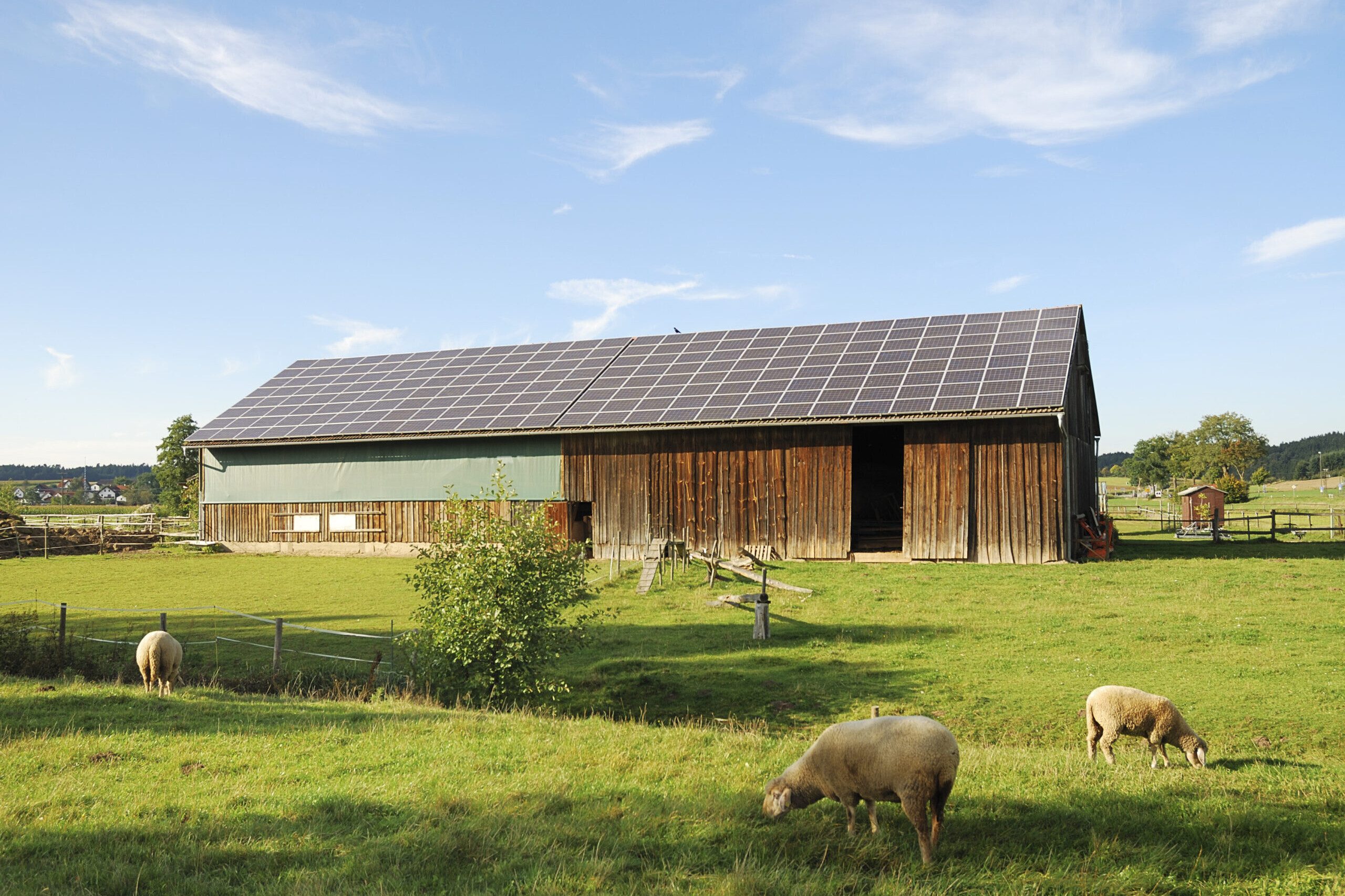 Farm with solar