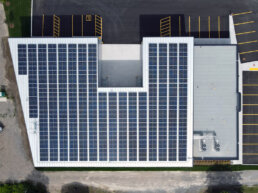 Carmichael building Aerial Photo