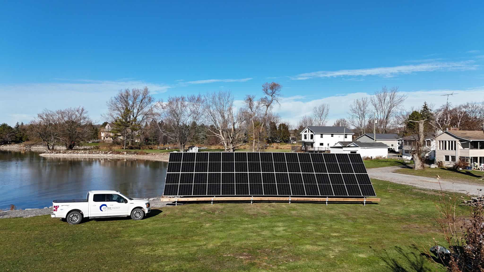 Otter Energy - Ground Mount Solar Install