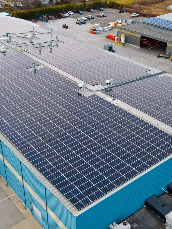 Solar Installation at Timbren Industries